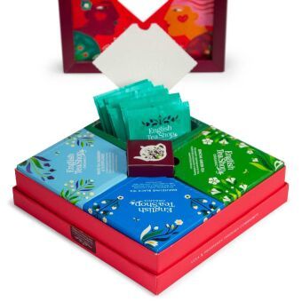 Produktbild: BIO Tee Kollektion "Loving Moments", Tee Geschenk f&uuml;r besondere Anl&auml;sse, 4 Sorten, 32 Teebeutel