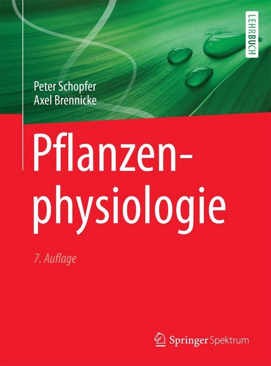 Produktbild: Pflanzenphysiologie