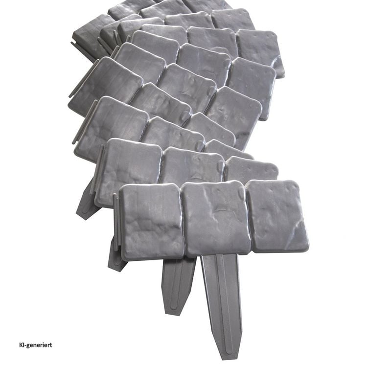 Produktbild: HTI-Living HTI-Living Rasenkante 500 cm mit Solarlichterkette