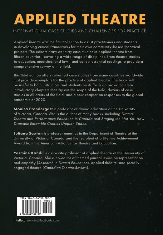 Produktbild: Applied Theatre, Third Edition