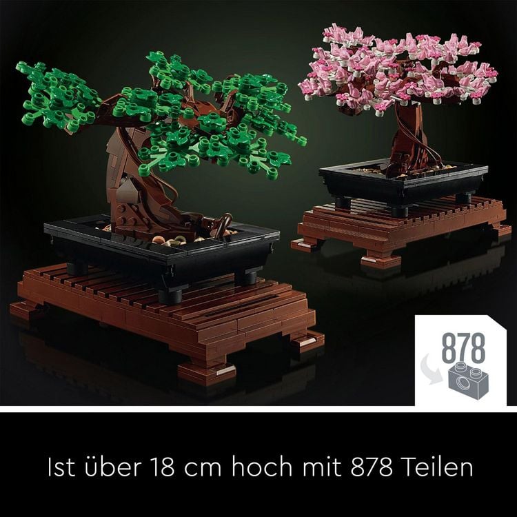 Produktbild: LEGO Botanicals Bonsai Baum - Kunstpflanzen Set f&uuml;r Erwachsene 10281