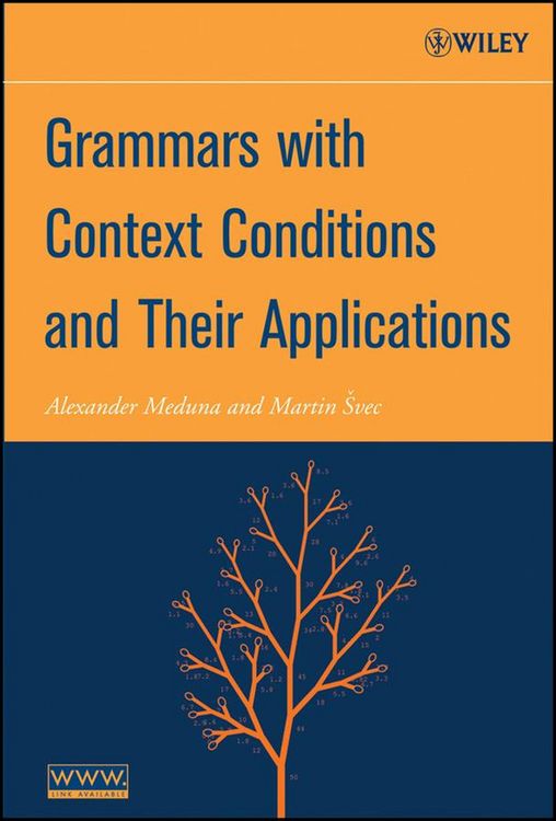 Produktbild: Grammars with Context Conditions and Their Applications