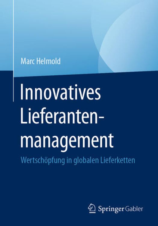 Produktbild: Innovatives Lieferantenmanagement