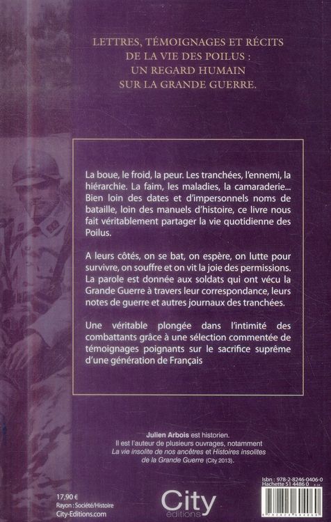 Produktbild: La vie quotidienne des poilus