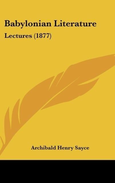 Produktbild: Babylonian Literature