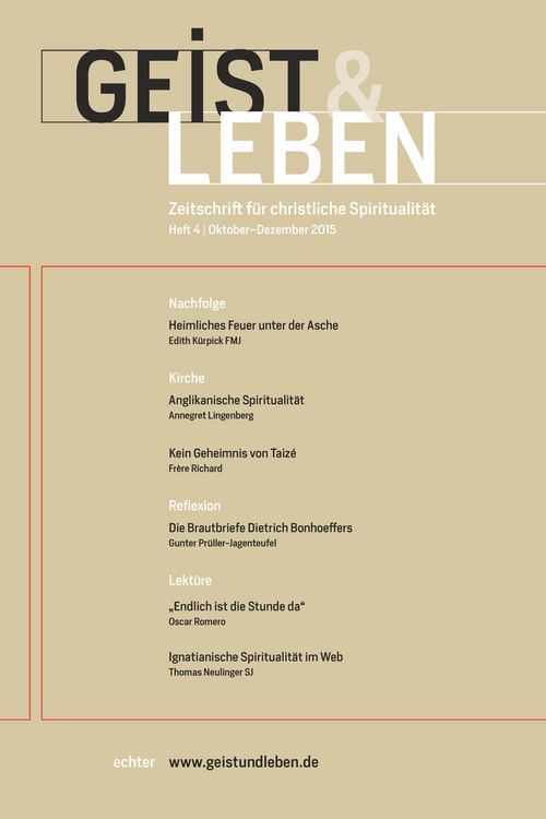 Produktbild: Geist und Leben 4/2015
