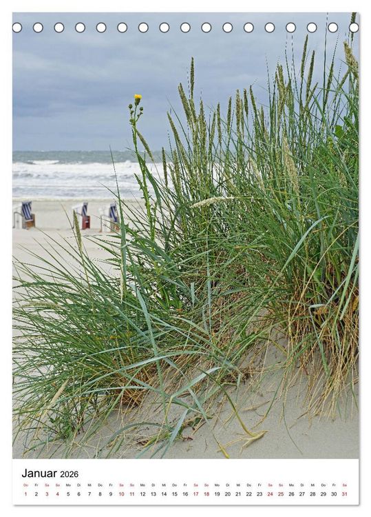 Produktbild: Norderney - Inselliebe (Tischkalender 2026 DIN A5 hoch), CALVENDO Monatskalender