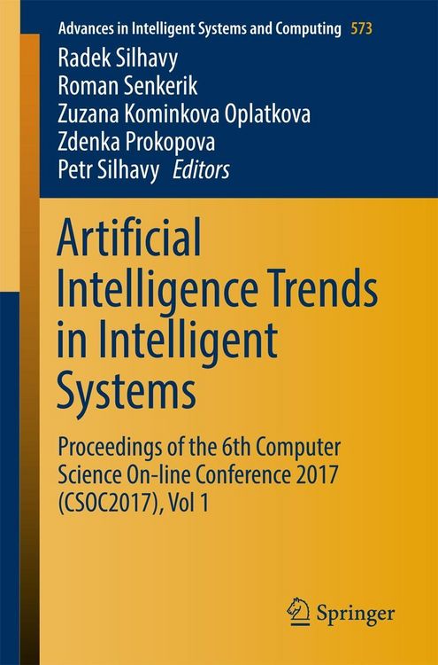 Produktbild: Artificial Intelligence Trends in Intelligent Systems