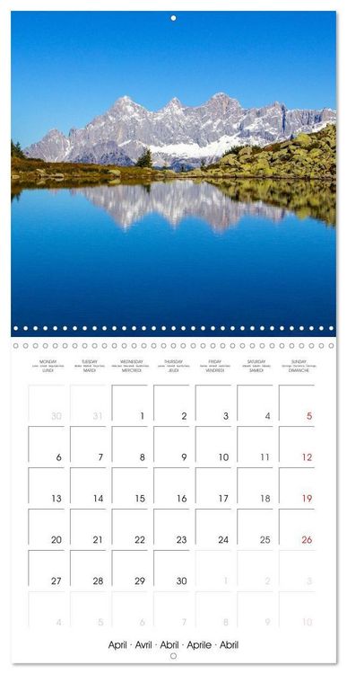 Produktbild: Kramer, C: Roof of the Alps (Wall Calendar 2026 12 &times; 12 Inch