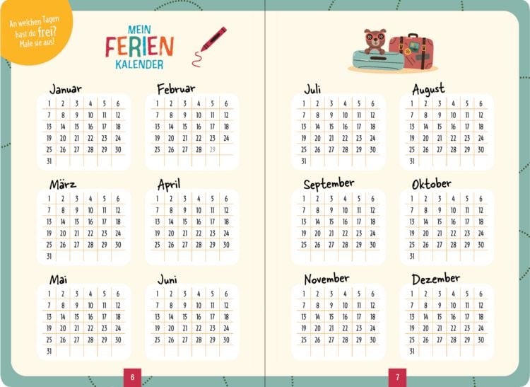 Produktbild: Meine kunterbunte Ferienzeit