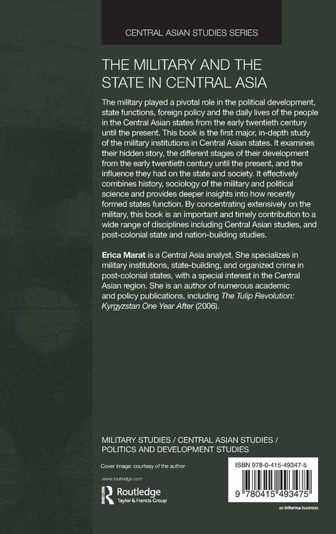Produktbild: The Military and the State in Central Asia