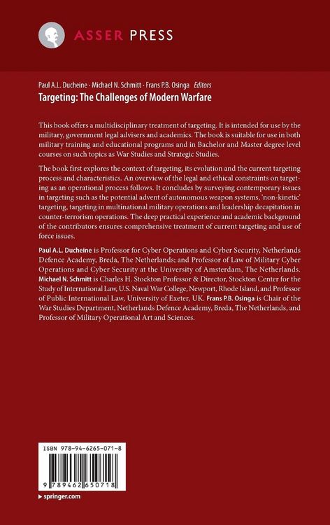 Produktbild: Targeting: The Challenges of Modern Warfare