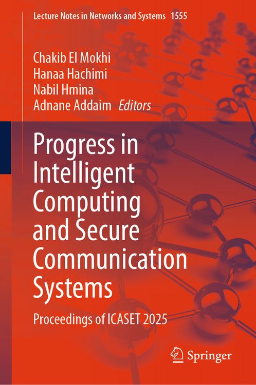 Produktbild: Progress in Intelligent Computing and Secure Communication Systems