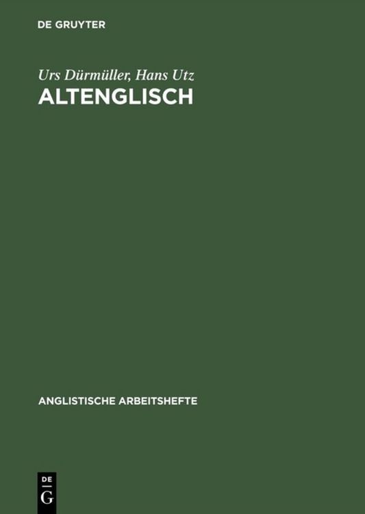 Produktbild: Altenglisch