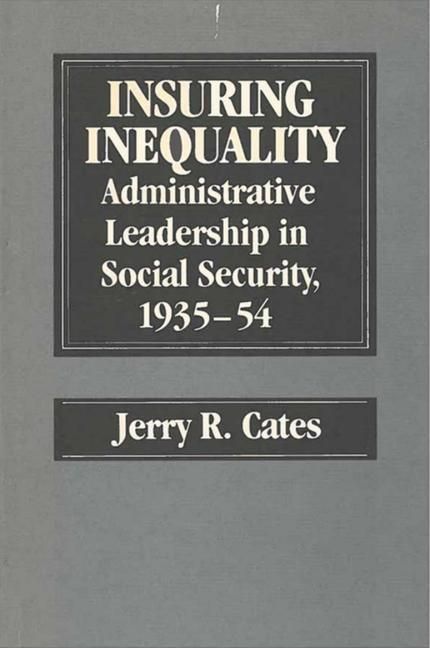 Produktbild: Cates, J: Insuring Inequality