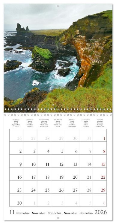 Produktbild: Iceland, Road Trip (Wall Calendar 2026 12 &times; 12 Inch) CALVENDO 12 Month Wall Calendar