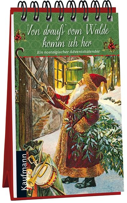 Produktbild: Von drau&szlig;' vom Walde komm ich her. Ein nostalgischer Adventskalender