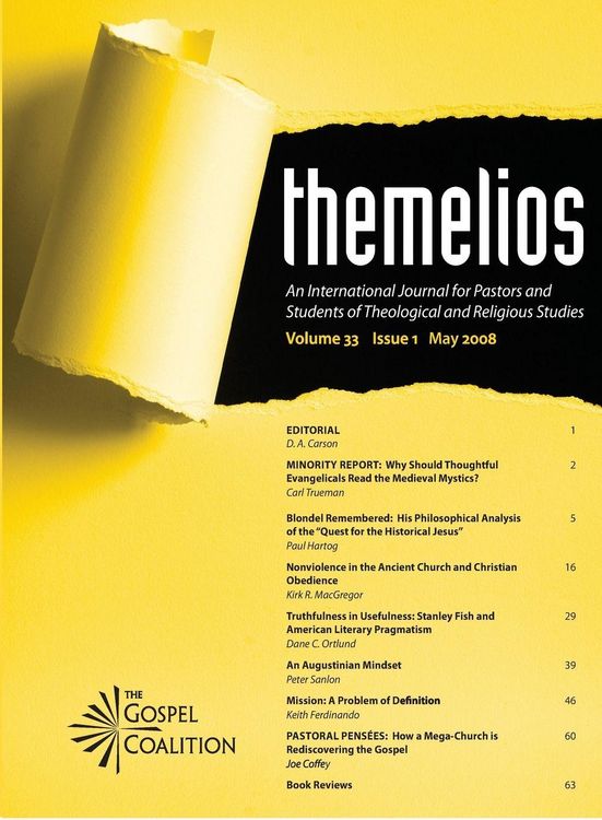Produktbild: Themelios, Volume 33, Issue 1