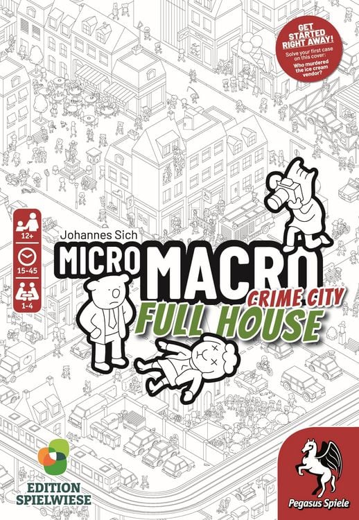 Produktbild: MicroMacro: Crime City 2 - Full House (Edition Spielwiese) (English Edition)