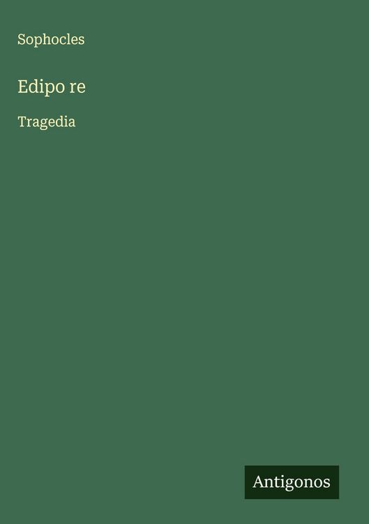 Produktbild: Edipo re