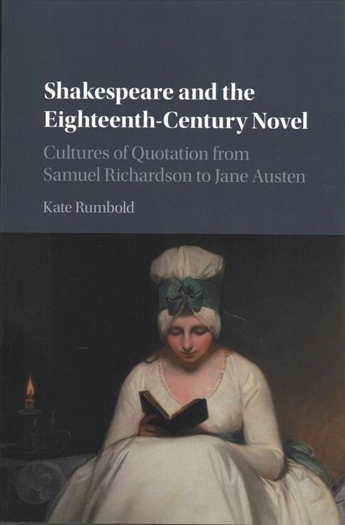 Produktbild: Shakespeare and the Eighteenth-Century Novel