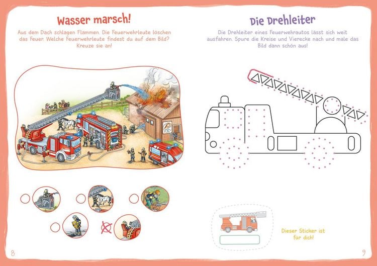 Produktbild: WAS IST WAS Meine Welt Mach mit! Feuerwehr