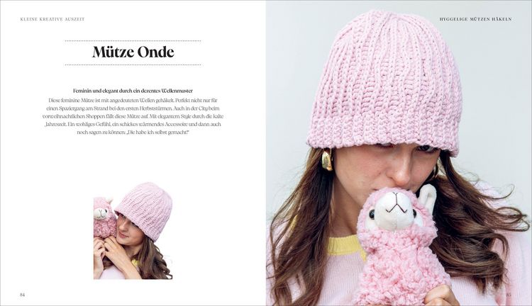 Produktbild: Kleine kreative Auszeit: Trendige M&uuml;tzen h&auml;keln