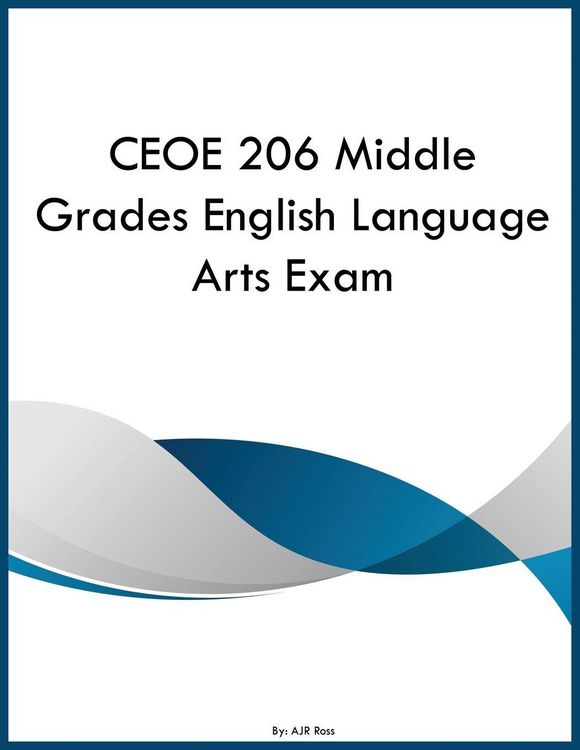 Produktbild: CEOE 206 Middle Grades English Language Arts Exam