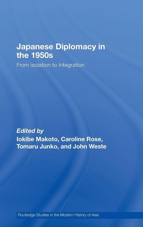 Produktbild: Japanese Diplomacy in the 1950s