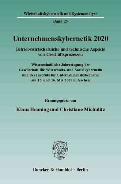 Produktbild: Unternehmenskybernetik 2020.