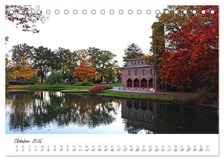 Produktbild: Cottbusser Ansichten (Tischkalender 2026 DIN A5 quer), CALVENDO Monatskalender