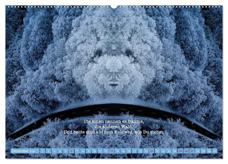 Produktbild: Rollentausch &ndash; Bebilderte Wortspielereien (hochwertiger Premium Wandkalender 2026 DIN A2 quer), Kunstdruck in Hochglanz