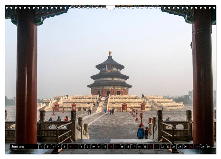 Produktbild: Peking - China (Wandkalender 2026 DIN A3 quer), CALVENDO Monatskalender