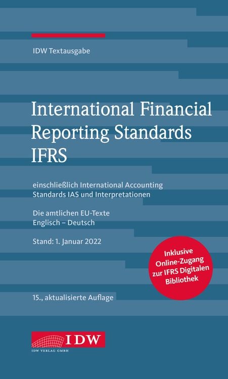 Produktbild: International Financial Reporting Standards IFRS
