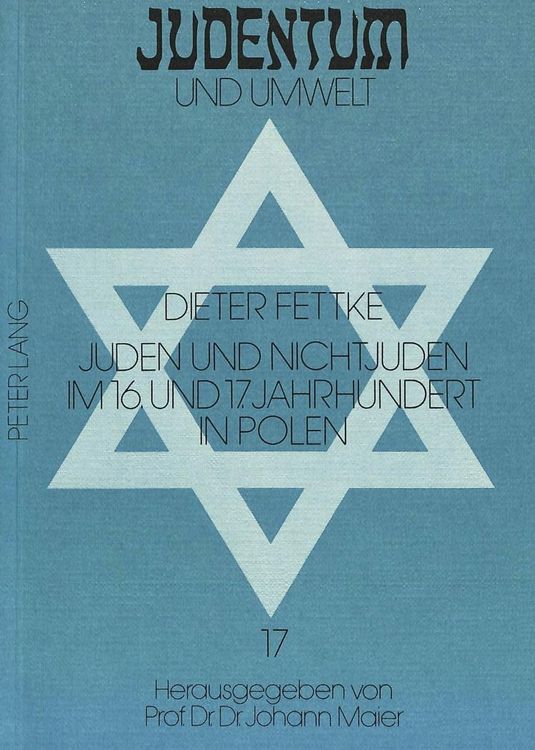 Produktbild: Juden und Nichtjuden im 16. und 17. Jahrhundert in Polen