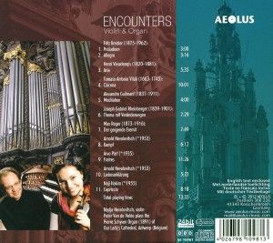 Produktbild: Encounters-Musik f&uuml;r Violine & Orgel