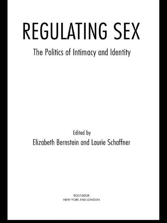 Produktbild: Regulating Sex