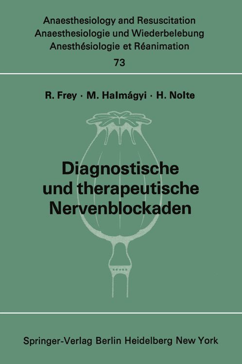 Produktbild: Diagnostische und therapeutische Nervenblockaden