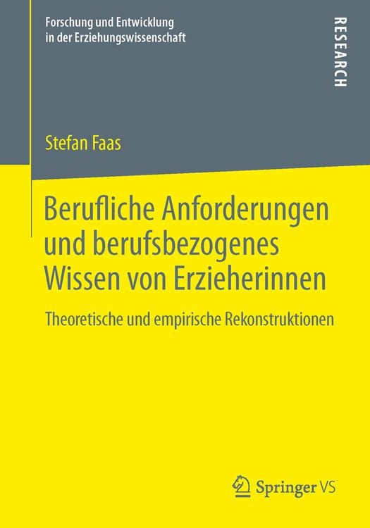 Produktbild: Berufliche Anforderungen und berufsbezogenes Wissen von Erzieherinnen