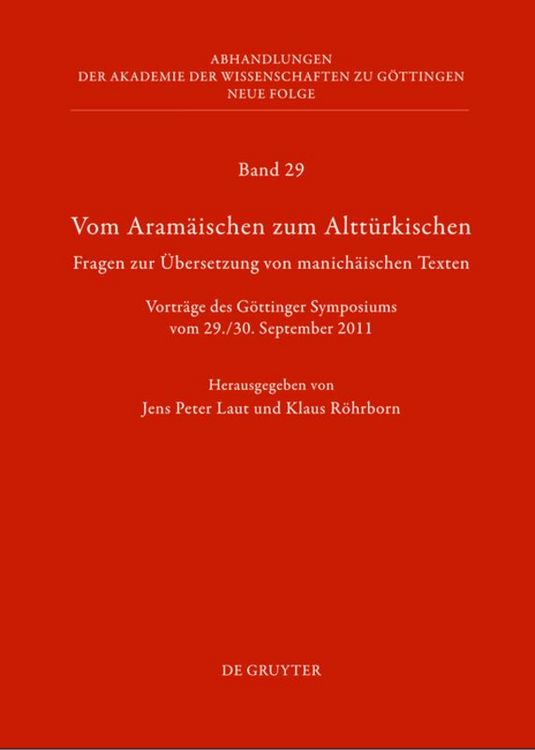 Produktbild: Vom Aram&auml;ischen zum Altt&uuml;rkischen