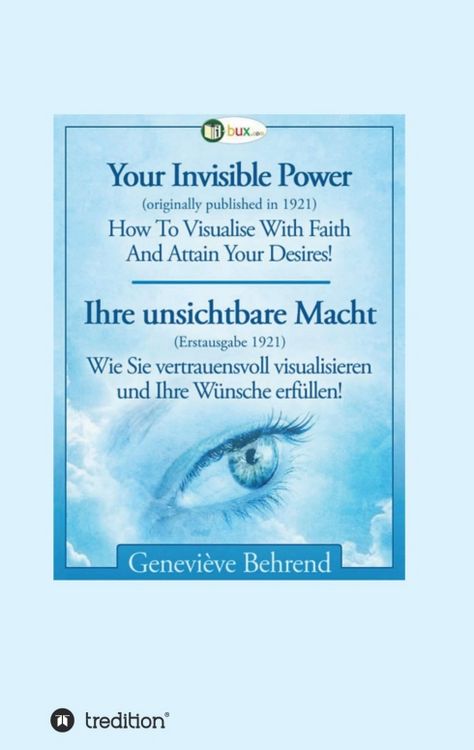 Produktbild: Your Invisible Power - Ihre unsichtbare Macht