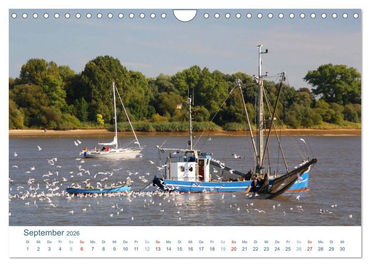 Produktbild: Brake 2026. Impressionen aus der Kreisstadt der Wesermarsch (Wandkalender 2026 DIN A4 quer), CALVENDO Monatskalender