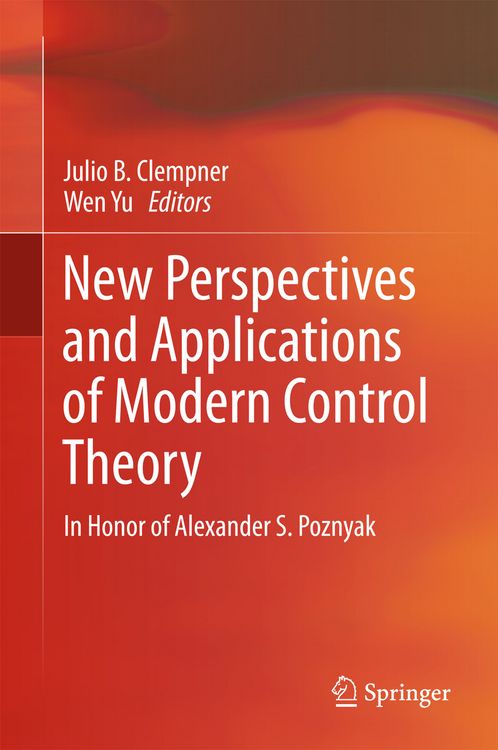 Produktbild: New Perspectives and Applications of Modern Control Theory