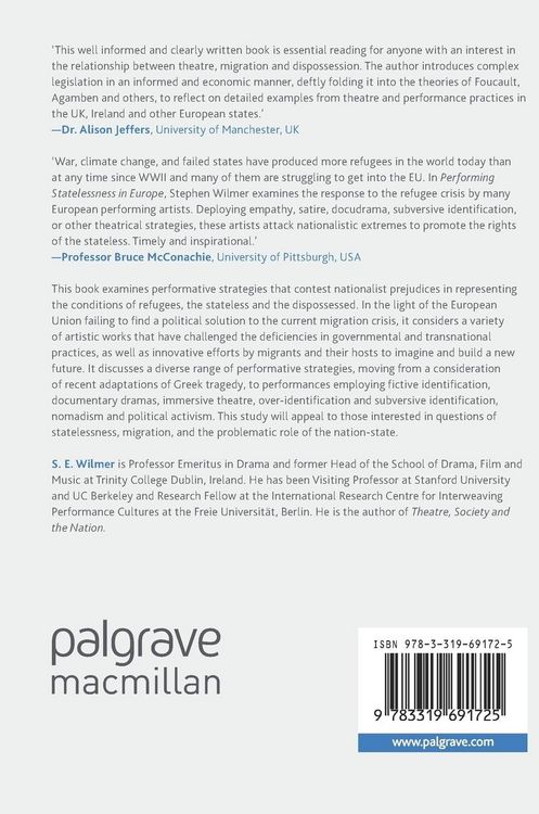 Produktbild: Performing Statelessness in Europe