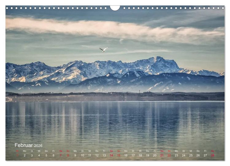 Produktbild: Impressionen vom Starnberger See (Wandkalender 2026 DIN A3 quer), CALVENDO Monatskalender