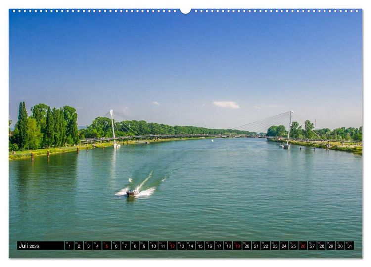 Produktbild: Sch&ouml;nes S&uuml;dwest-Deutschland Streifz&uuml;ge zwischen Rhein, Rebland und Schwarzwald (Wandkalender 2026 DIN A2 quer), CALVENDO Monatskalender