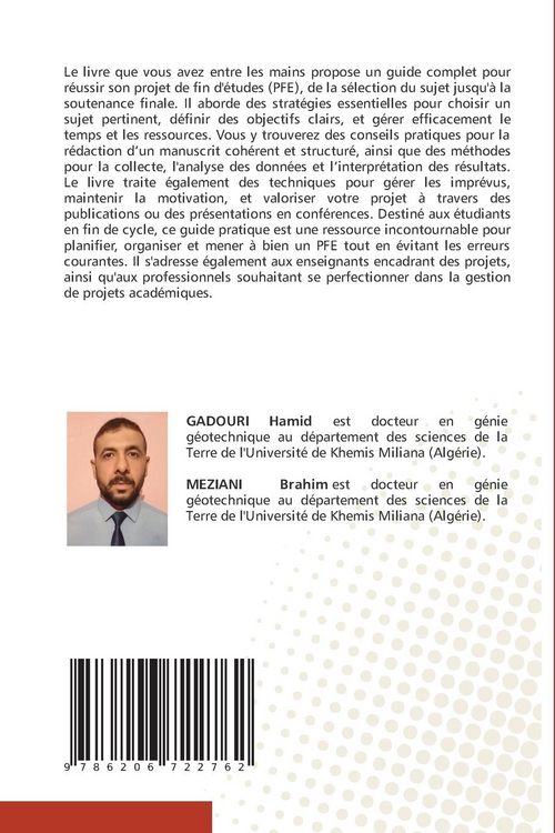 Produktbild: STRATEGIES, OUTILS ET CONSEILS POUR REUSSIR SON PROJET DE FIN D'&Eacute;TUDES