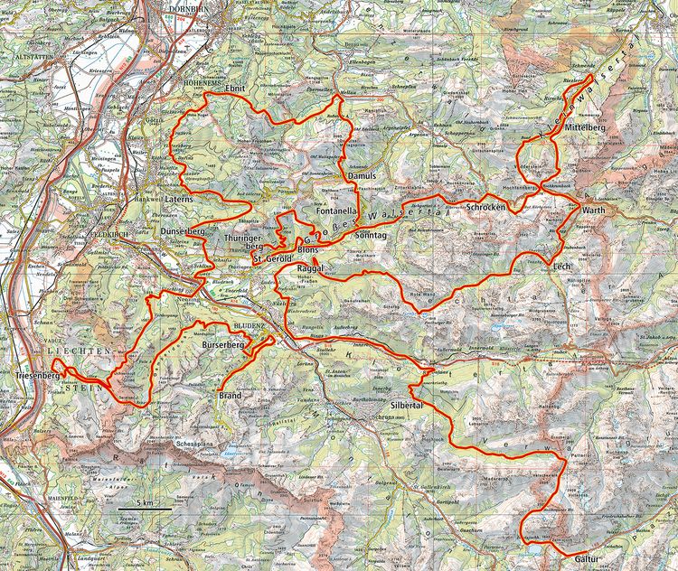 Produktbild: Walserweg Vorarlberg
