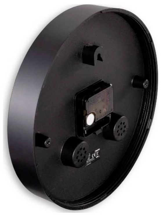 Produktbild: Hama 00185868 Quarz Wanduhr 25cm x 250mm x 250mm x 40mm Schwarz
