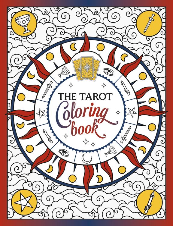 Produktbild: The Tarot Coloring Book